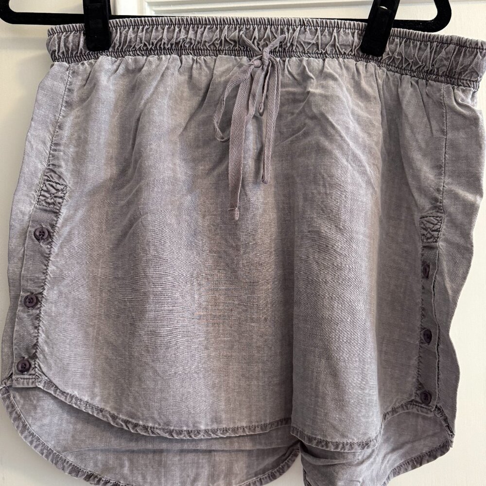 Cloth & Stone: Gray Mini Skirt, Size: Medium